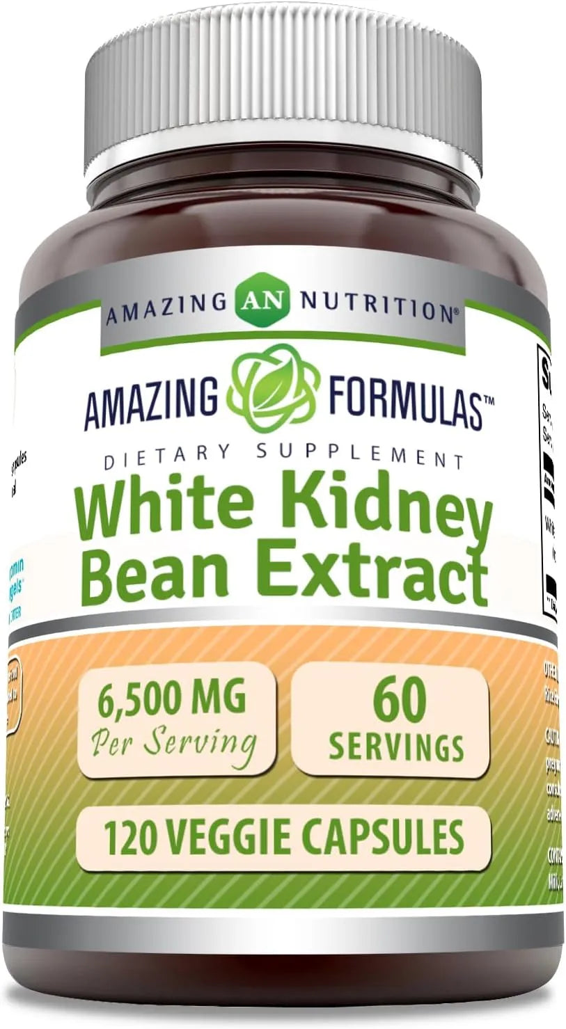 AMAZING FORMULAS - Amazing Formulas White Kidney Bean Extract 6500Mg. 120 Capsulas - The Red Vitamin MX - Suplementos Alimenticios - {{ shop.shopifyCountryName }}