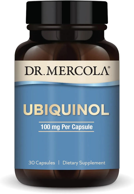 DR MERCOLA - Dr. Mercola Ubiquinol 100Mg. 30 Capsulas - The Red Vitamin MX - Suplementos Alimenticios - {{ shop.shopifyCountryName }}