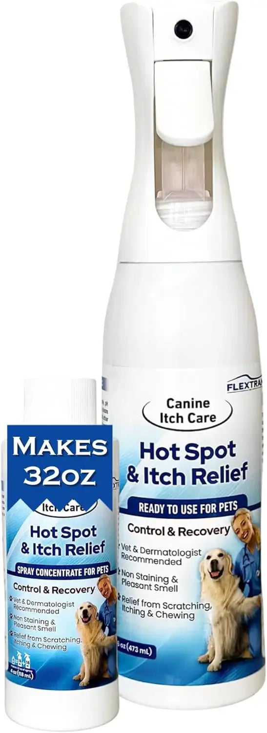 CANINE ITCH CARE - Canine Itch Care Hot Spot Spray & Itch Relief For Dogs and Cats 4 Fl.Oz. - The Red Vitamin MX - Remedios Para La Picazón De Perros - {{ shop.shopifyCountryName }}