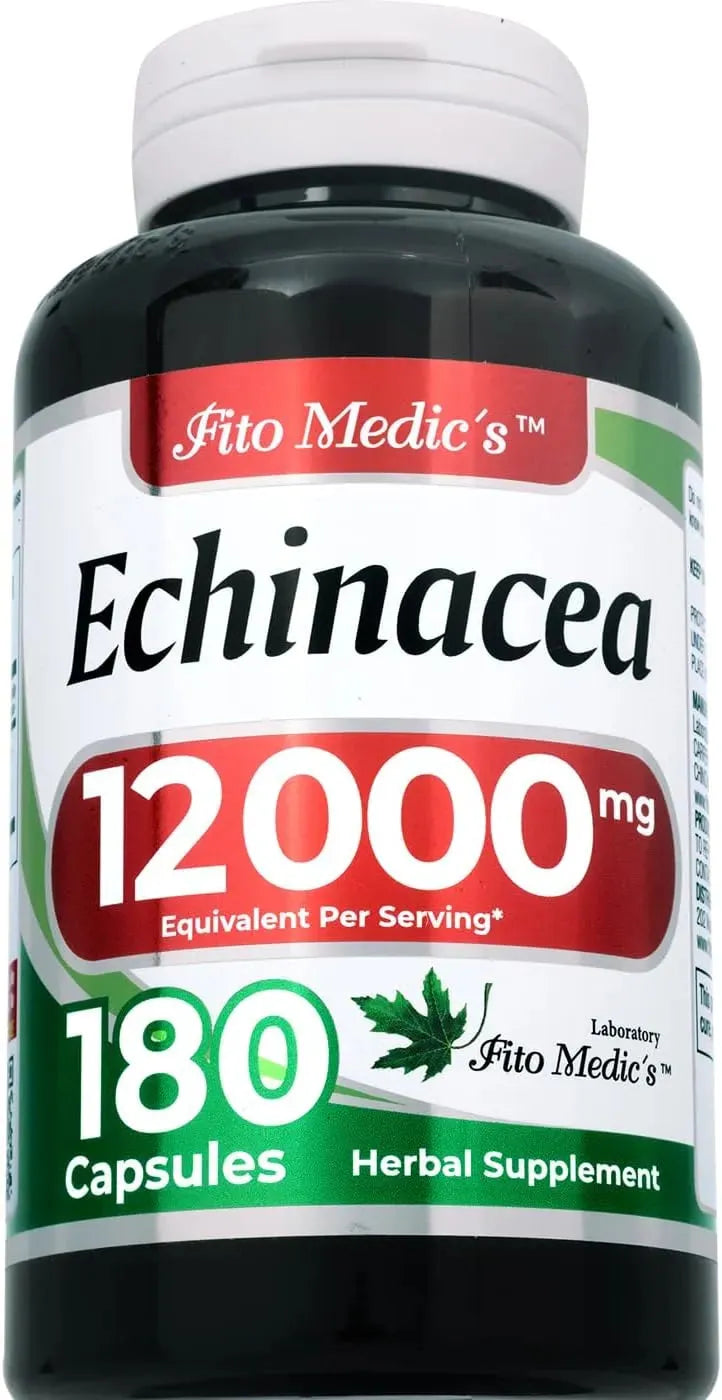 FITO MEDIC´S - FITO MEDIC'S Lab Echinacea 12000Mg. 180 Capsulas - The Red Vitamin MX - Suplementos Alimenticios - {{ shop.shopifyCountryName }}