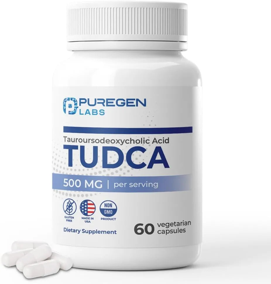 PUREGEN LABS - Puregen Labs TUDCA 500Mg. 60 Capsulas - The Red Vitamin MX - Suplementos Alimenticios - {{ shop.shopifyCountryName }}