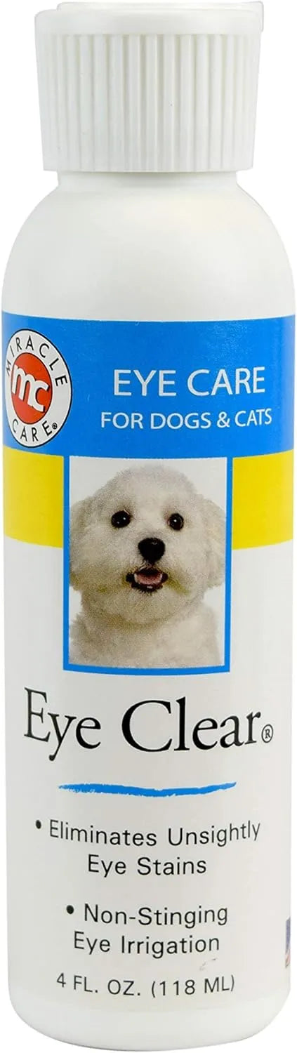 MIRACLE CARE - Miracle Care Eye Clear Tear Stain Remover for Dogs and Cats 4 Fl.Oz. - The Red Vitamin MX - Cuidado De Los Ojos De Los Perros - {{ shop.shopifyCountryName }}