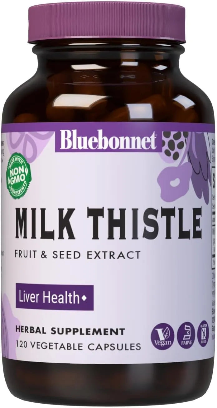 BLUEBONNET NUTRITION - BlueBonnet Nutrition Milk Thistle 120 Capsulas - The Red Vitamin MX - Suplementos Alimenticios - {{ shop.shopifyCountryName }}