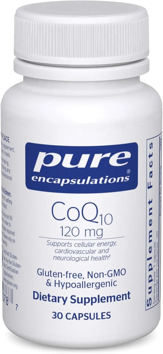PURE ENCAPSULATIONS - Pure Encapsulations CoQ10 120Mg. 30 Capsulas - The Red Vitamin MX - Suplementos Alimenticios - {{ shop.shopifyCountryName }}