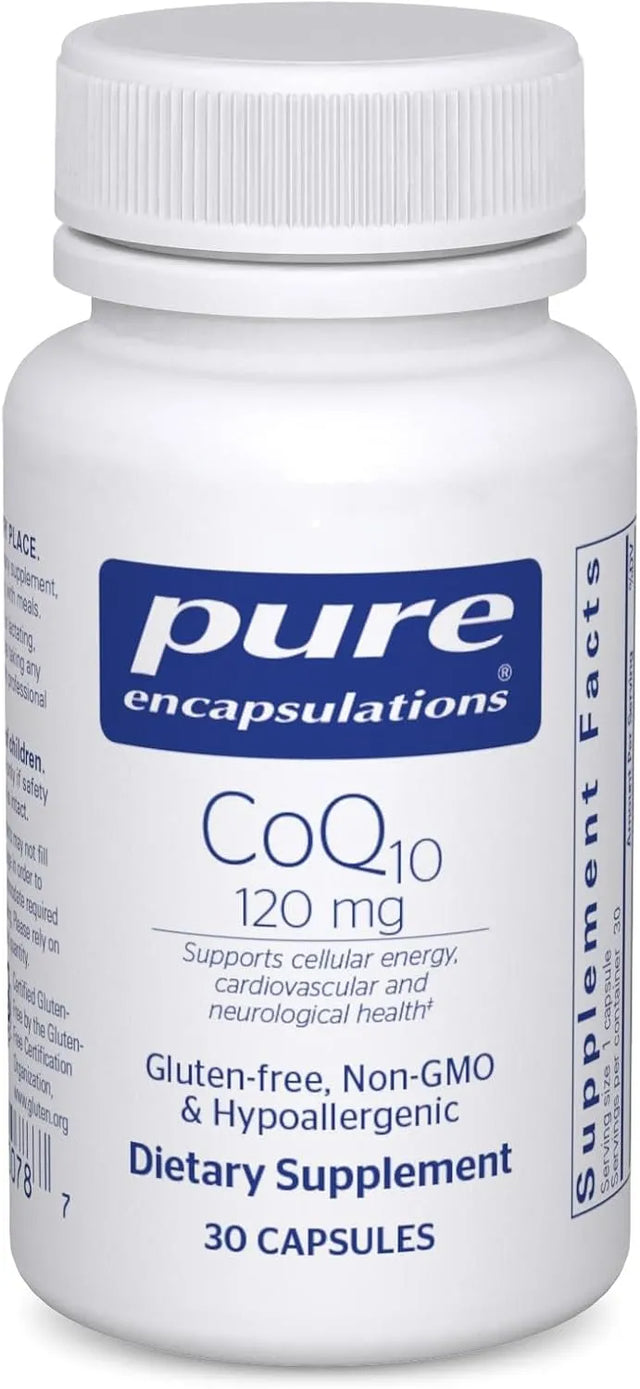 PURE ENCAPSULATIONS - Pure Encapsulations CoQ10 120Mg. 30 Capsulas - The Red Vitamin MX - Suplementos Alimenticios - {{ shop.shopifyCountryName }}
