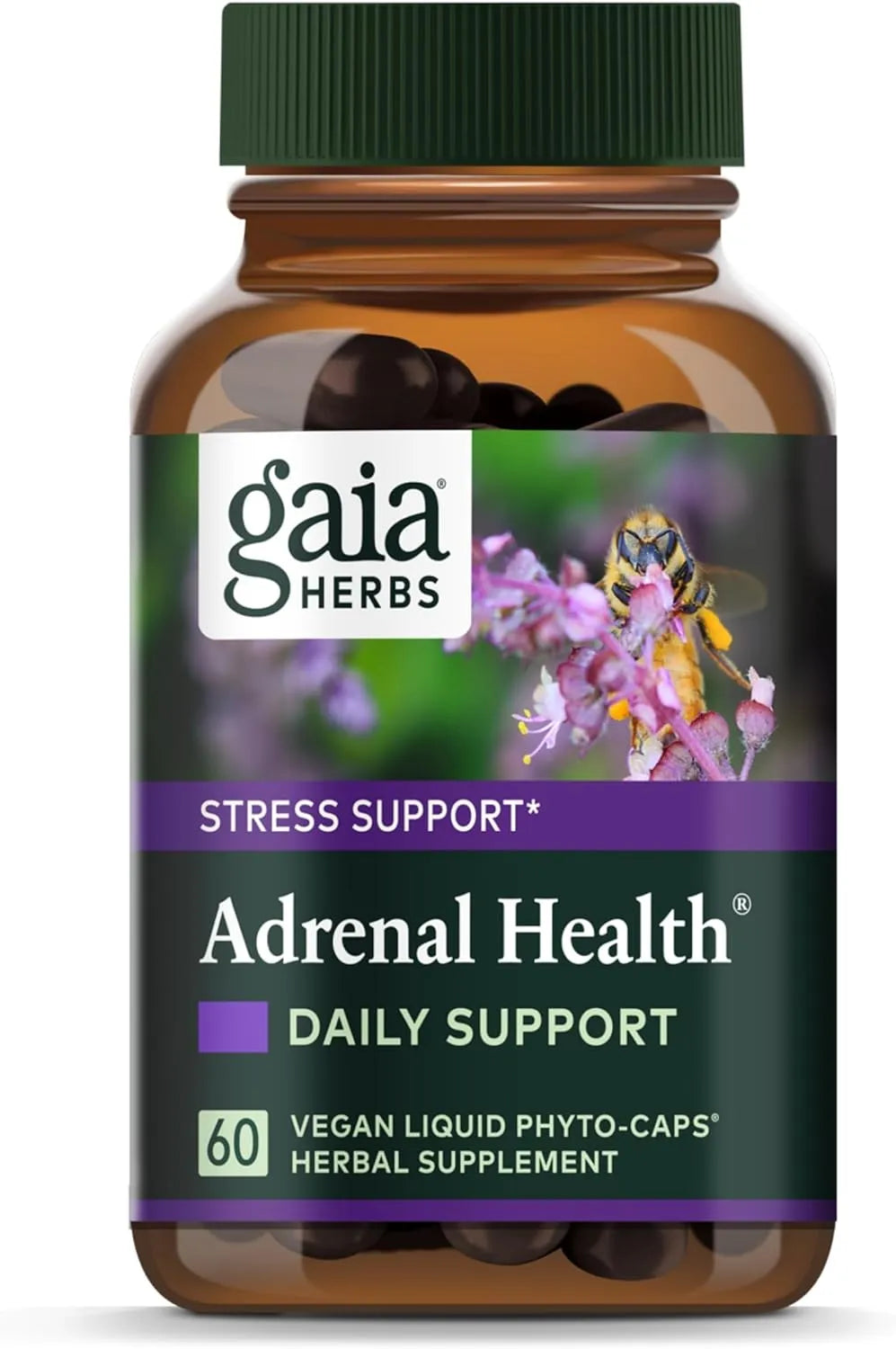 GAIA HERBS - Gaia Herbs Adrenal Health Daily Support 60 Capsulas - The Red Vitamin MX - Suplementos Alimenticios - {{ shop.shopifyCountryName }}
