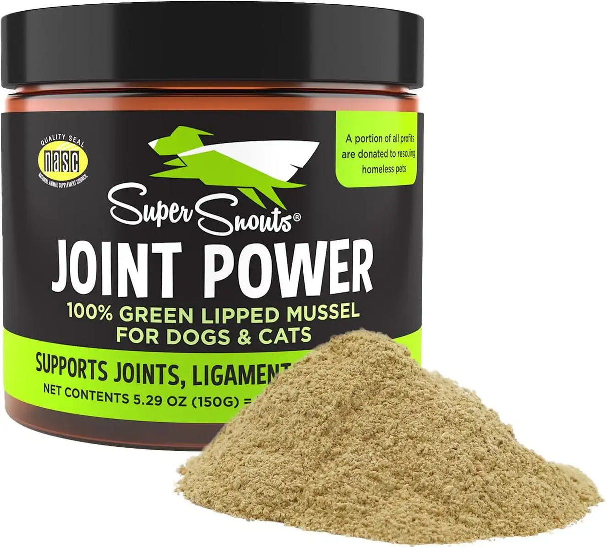 SUPER SNOUTS - Super Snouts Joint Power 100% Green Lipped Mussels for Dogs & Cats 150Gr. - The Red Vitamin MX - Cuidado De Cadera Y Articulaciones Para Perros - {{ shop.shopifyCountryName }}
