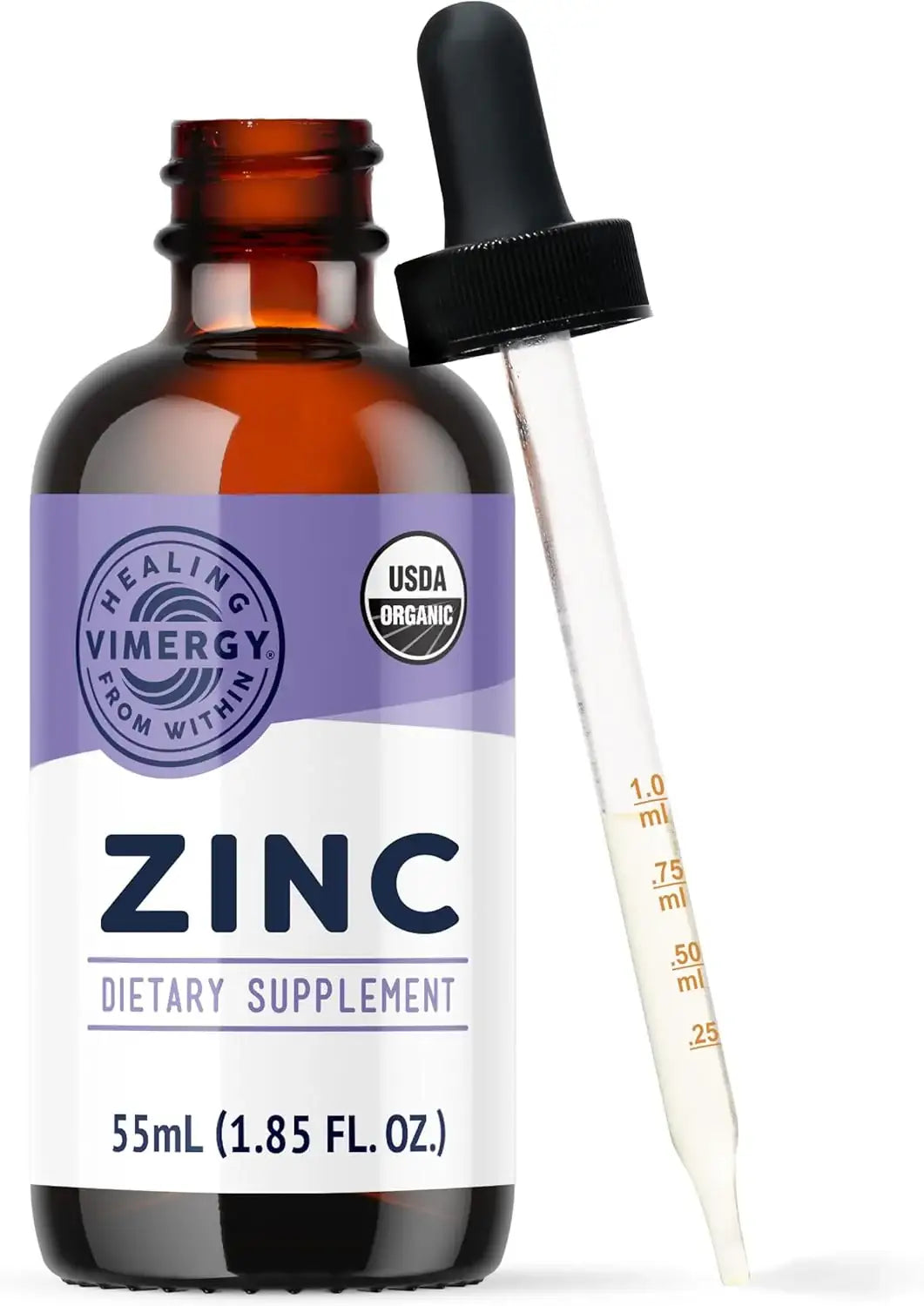VIMERGY - Vimergy Organic Zinc 27 Servicios 55Ml. - The Red Vitamin MX - Suplementos Alimenticios - {{ shop.shopifyCountryName }}