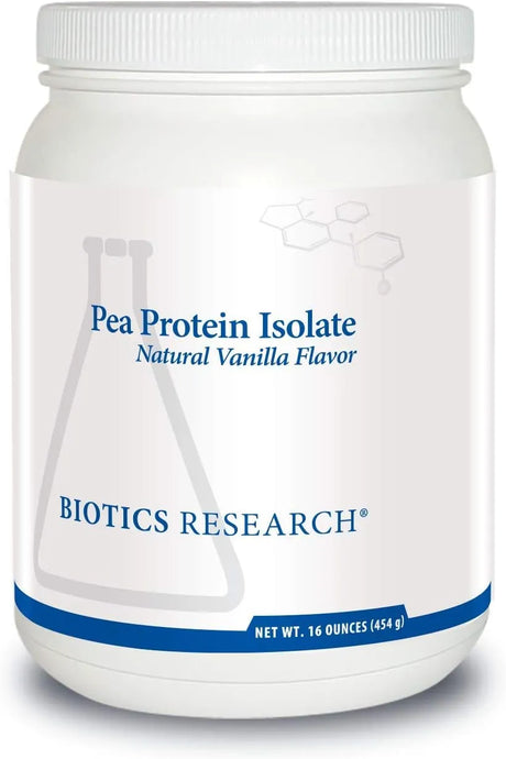 BIOTICS RESEARCH - Biotics Research Pea Protein Isolate Natural Vanilla Flavored 454Gr. - The Red Vitamin MX - Suplementos Alimenticios - {{ shop.shopifyCountryName }}
