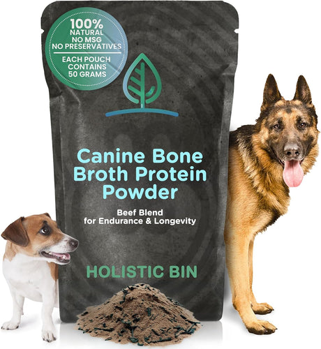 HOLISTIC BIN - HOLISTIC BIN Canine Powderized Beef Bone Broth Powder 50Gr. - The Red Vitamin MX - Suplementos Herbales Para Perros - {{ shop.shopifyCountryName }}