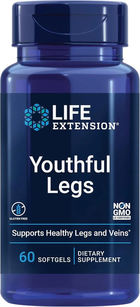 LIFE EXTENSION - Life Extension Youthful Legs 60 Capsulas Blandas - The Red Vitamin MX - Suplementos Alimenticios - {{ shop.shopifyCountryName }}