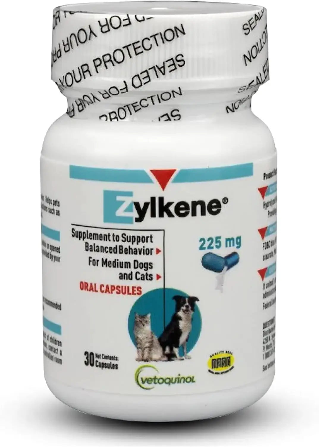 VETOQUINOL - Vetoquinol Zylkene Behavior Support Capsules for Medium Dogs 33-65lbs 30 Capsulas - The Red Vitamin MX - Relajantes Para Perros - {{ shop.shopifyCountryName }}