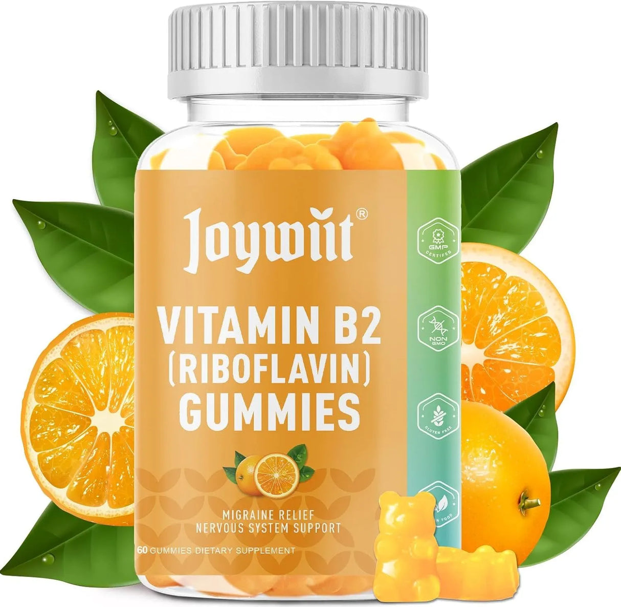 JOYWIIT - Joywiit Vitamin B2 Gummies 400Mg. 60 Gomitas - The Red Vitamin MX - Suplementos Alimenticios - {{ shop.shopifyCountryName }}