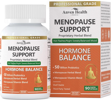 ANVEN HEALTH - Anven Health Menopause Support 90 Capsulas - The Red Vitamin MX - Suplementos Alimenticios - {{ shop.shopifyCountryName }}