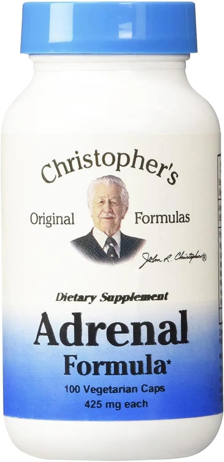CHRISTOPHER´S - Christopher's Original Formulas Adrenal Formula 100 Capsulas - The Red Vitamin MX - Suplementos Alimenticios - {{ shop.shopifyCountryName }}
