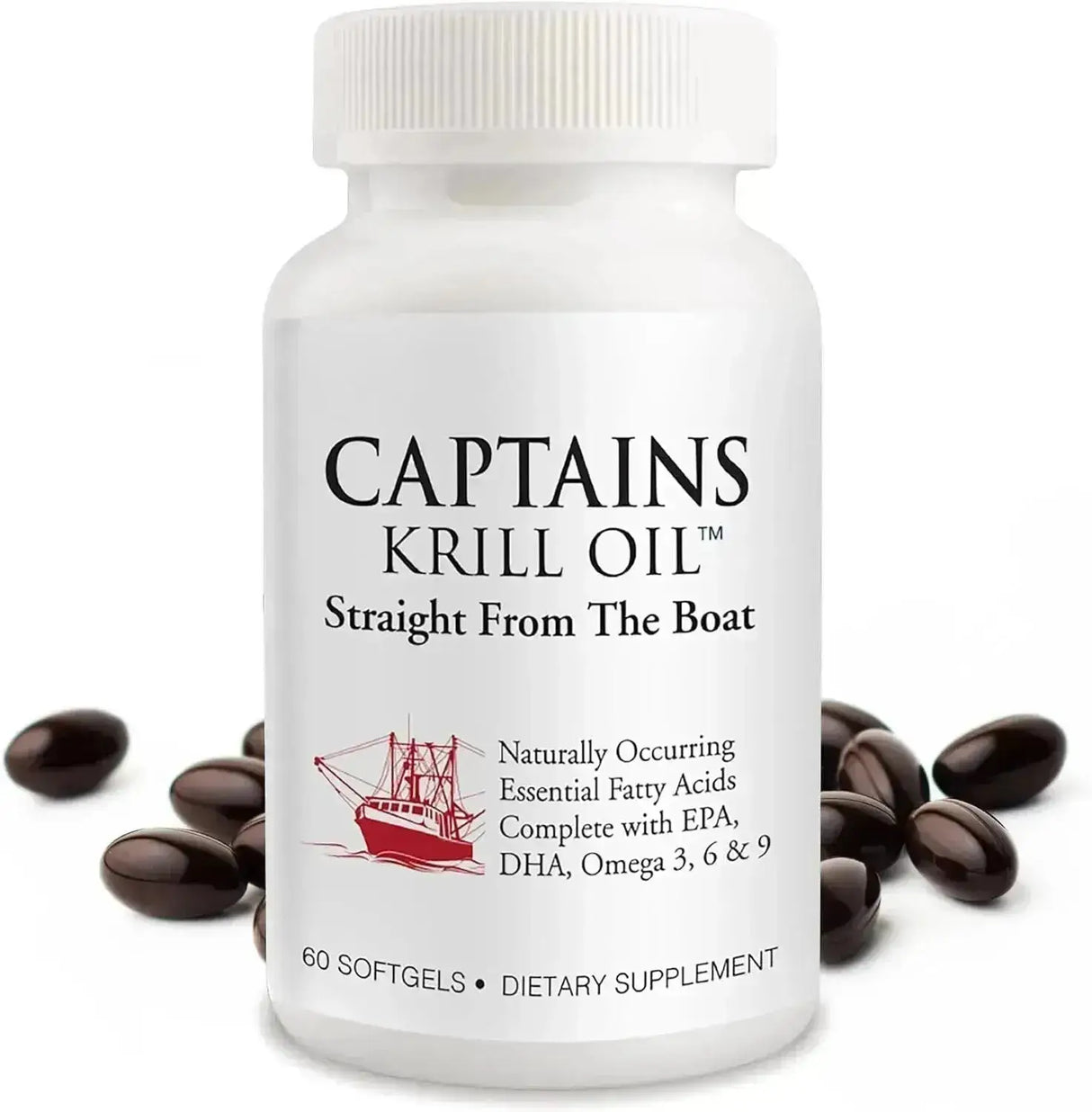 CAPTAINS - Captains Pure Antarctic Krill Oil 1000Mg. 60 Capsulas Blandas - The Red Vitamin MX - Suplementos Alimenticios - {{ shop.shopifyCountryName }}