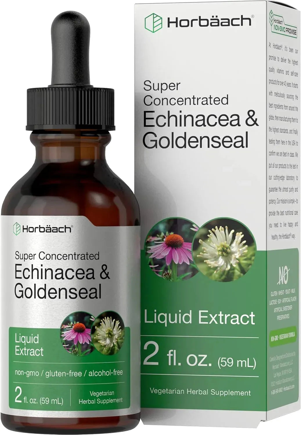 HORBAACH - Horbaach Echinacea Goldenseal Liquid Extract 2 Fl.Oz. - The Red Vitamin MX - Suplementos Alimenticios - {{ shop.shopifyCountryName }}