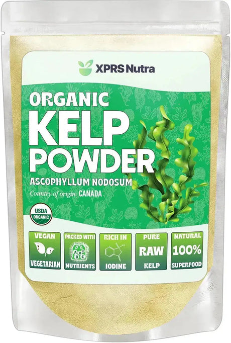 XPRS NUTRA - XPRS Nutra Organic Kelp Powder 454Gr. - The Red Vitamin MX - Suplementos Alimenticios - {{ shop.shopifyCountryName }}