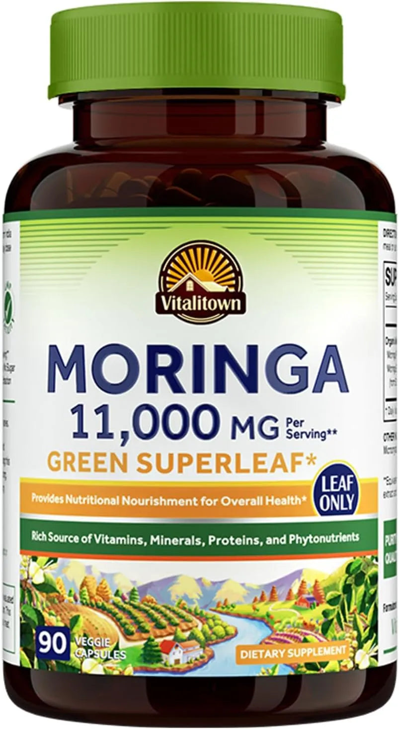 VITALITOWN - Vitalitown Moringa 11,000Mg. 90 Capsulas - The Red Vitamin MX - Suplementos Alimenticios - {{ shop.shopifyCountryName }}