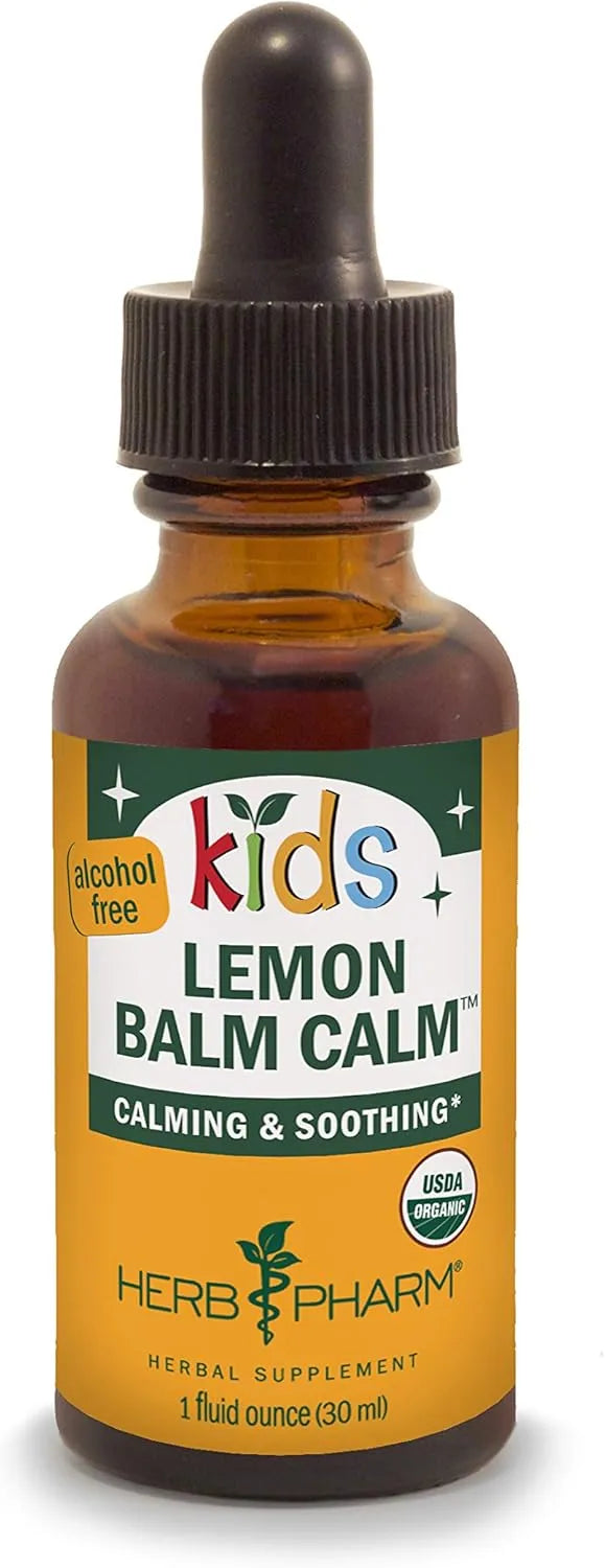 HERB PHARM - Herb Pharm Kids Certified-Organic Lemon Balm Calm Liquid Extract 30Ml. - The Red Vitamin MX - Suplementos Alimenticios - {{ shop.shopifyCountryName }}
