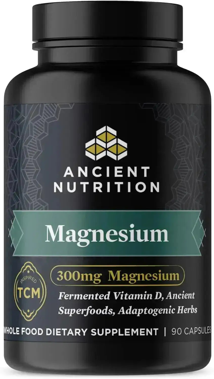 ANCIENT NUTRITION - Ancient Nutrition Magnesium 300Mg. 90 Capsulas - The Red Vitamin MX - Suplementos Alimenticios - {{ shop.shopifyCountryName }}