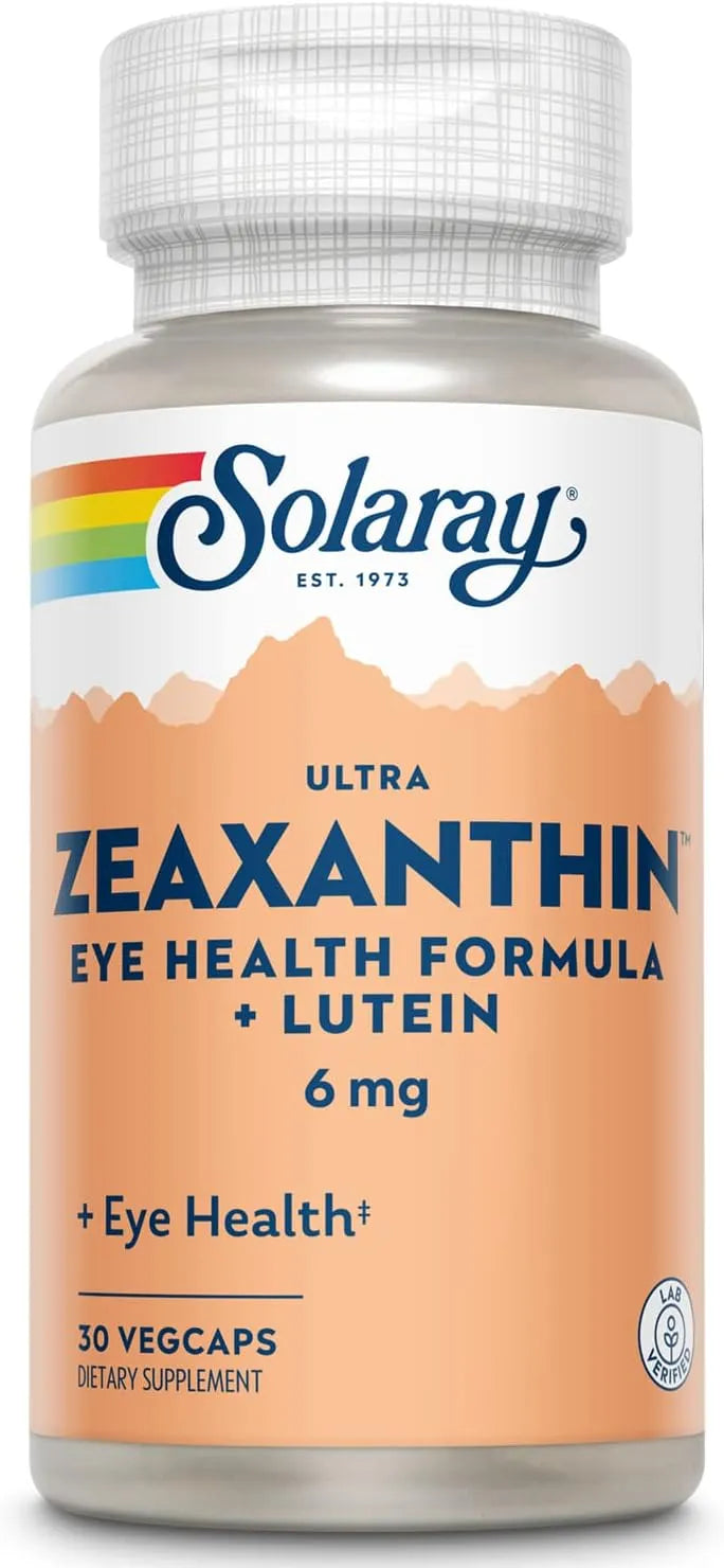 SOLARAY - SOLARAY Ultra Zeaxanthin 6Mg. 30 Capsulas - The Red Vitamin MX - Suplementos Alimenticios - {{ shop.shopifyCountryName }}