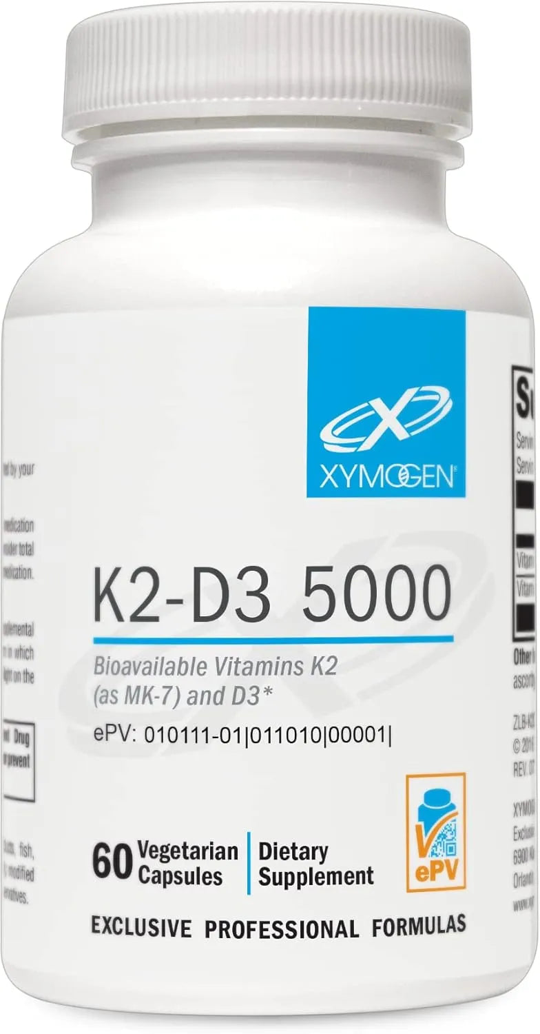 XYMOGEN - XYMOGEN K2-D3 5000 60 Capsulas - The Red Vitamin MX - Suplementos Alimenticios - {{ shop.shopifyCountryName }}