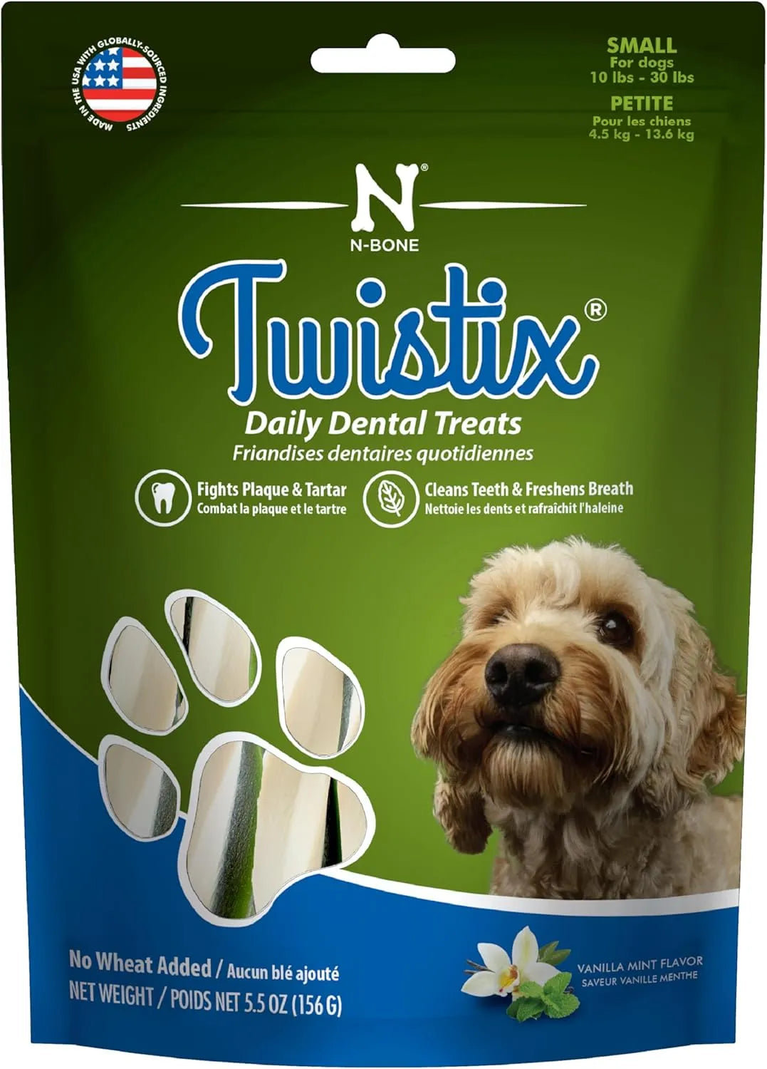 N-BONE - N-Bone Twistix Original Dental Chew Treats For Dogs Small 156Gr. - The Red Vitamin MX - Cuidado Dental Para Perros - {{ shop.shopifyCountryName }}