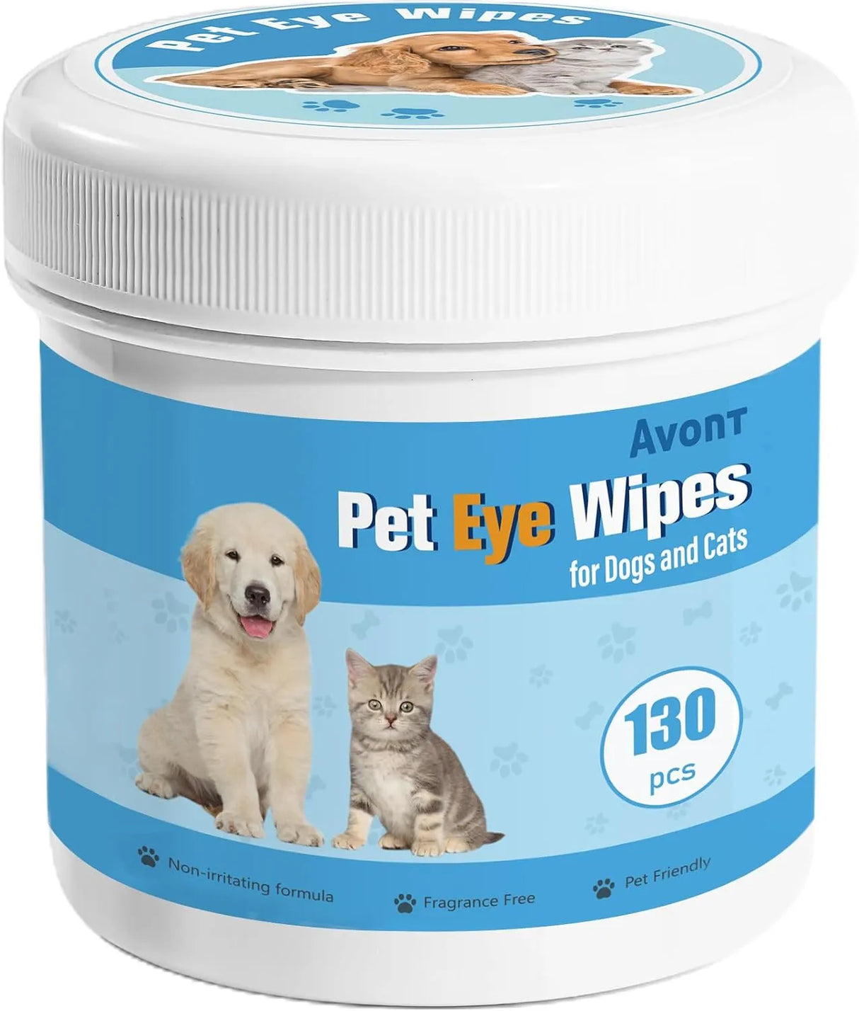 AVONT - Avont Dog Eye Wipes Tear Stain Remover 130 Toallitas - The Red Vitamin MX - Cuidado De Los Ojos De Los Perros - {{ shop.shopifyCountryName }}