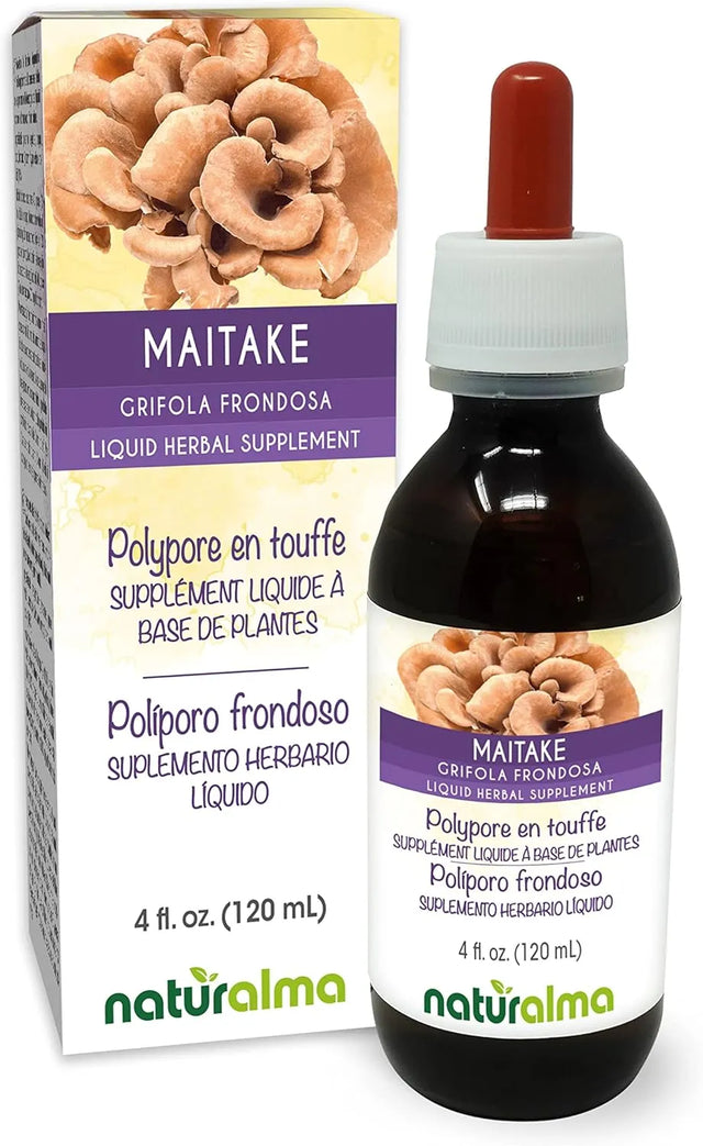 NATURALMA - Naturalma Maitake Fungus or Mushroom Alcohol-Free Tincture 4 Fl.Oz. - The Red Vitamin MX - Suplementos Alimenticios - {{ shop.shopifyCountryName }}
