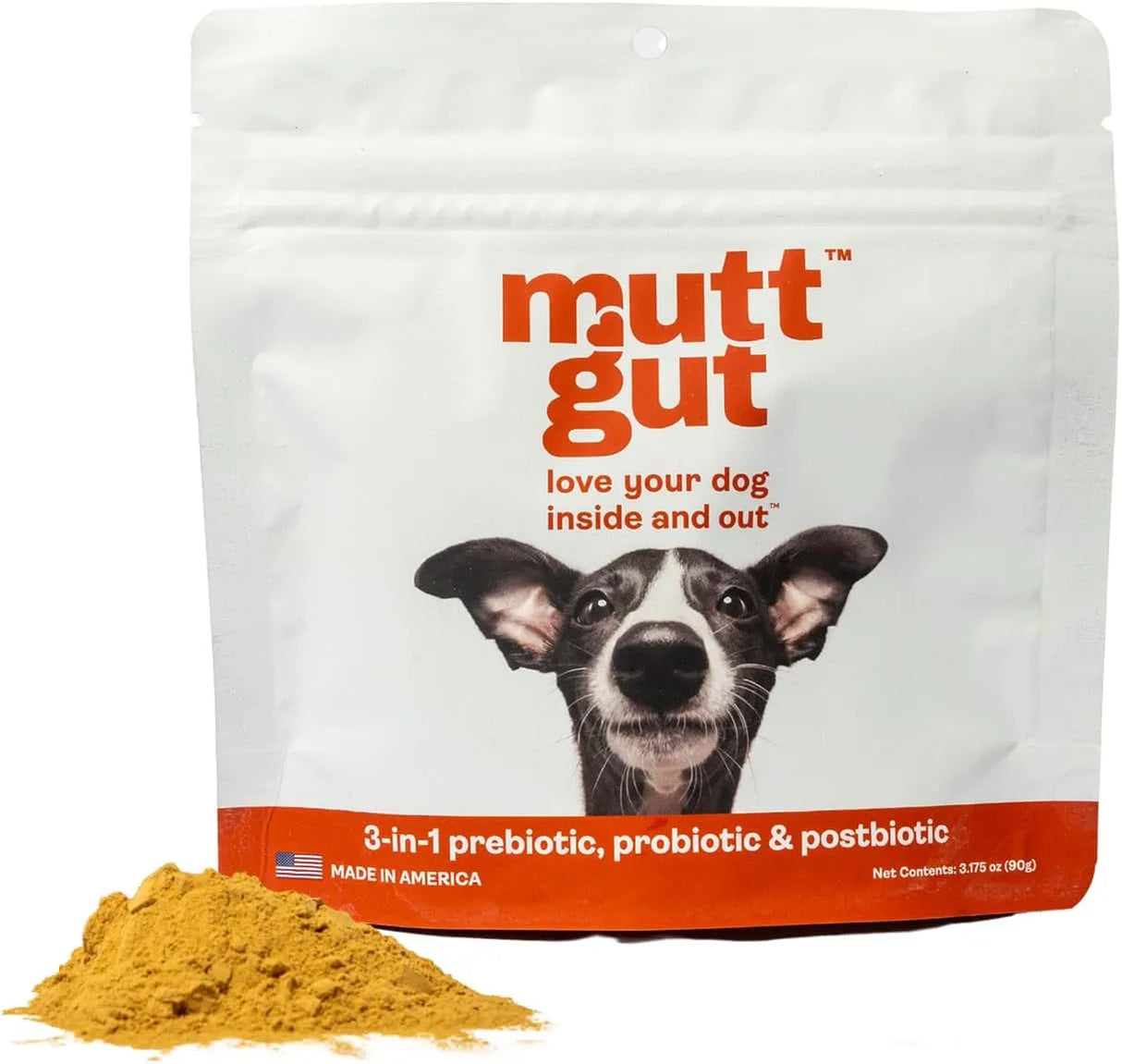 MUTTGUT - MUTTGUT All-Natural 3-in-1 Dog Probiotic 90Gr. - The Red Vitamin MX - Probióticos Para Perros - {{ shop.shopifyCountryName }}