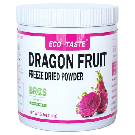 ECO-TASTE - ECO-TASTE Dragon Fruit Powder 150Gr. - The Red Vitamin MX - Suplementos Alimenticios - {{ shop.shopifyCountryName }}
