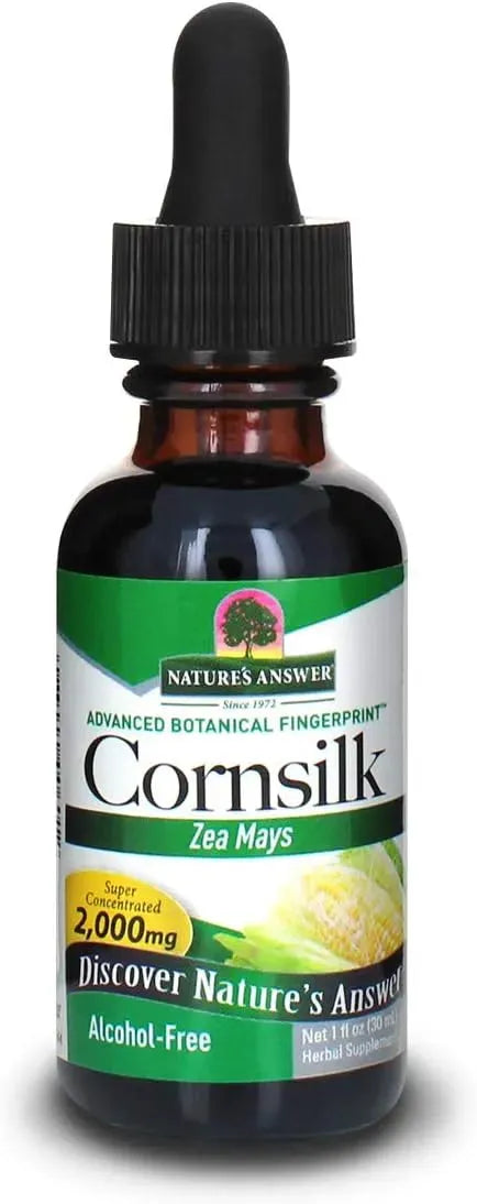 NATURE´S ANSWER - Nature's Answer Alcohol-Free Cornsilk 2000Mg. 1 Fl.Oz. - The Red Vitamin MX - Suplementos Alimenticios - {{ shop.shopifyCountryName }}
