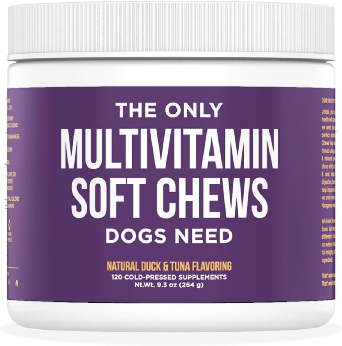 Natural Rapport Dog Multivitamin 120 Masticables
