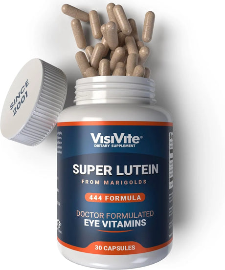 VISIVITE - VisiVite Super Lutein 444 Eye Lutein Max Vision Vitamins 30 Capsulas - The Red Vitamin MX - Suplementos Alimenticios - {{ shop.shopifyCountryName }}