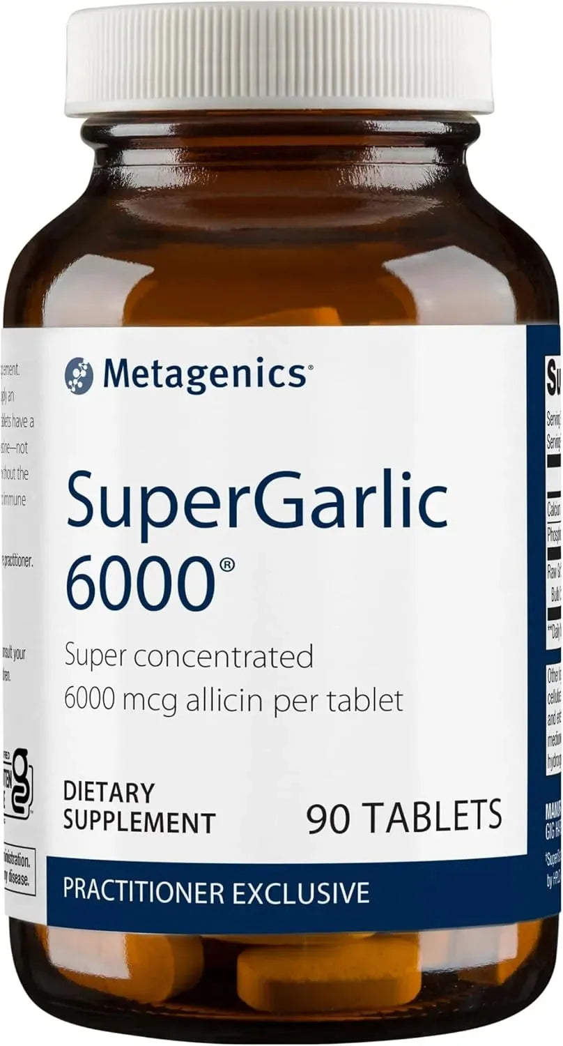 METAGENICS - Metagenics SuperGarlic 6000 90 Tabletas - The Red Vitamin MX - Suplementos Alimenticios - {{ shop.shopifyCountryName }}