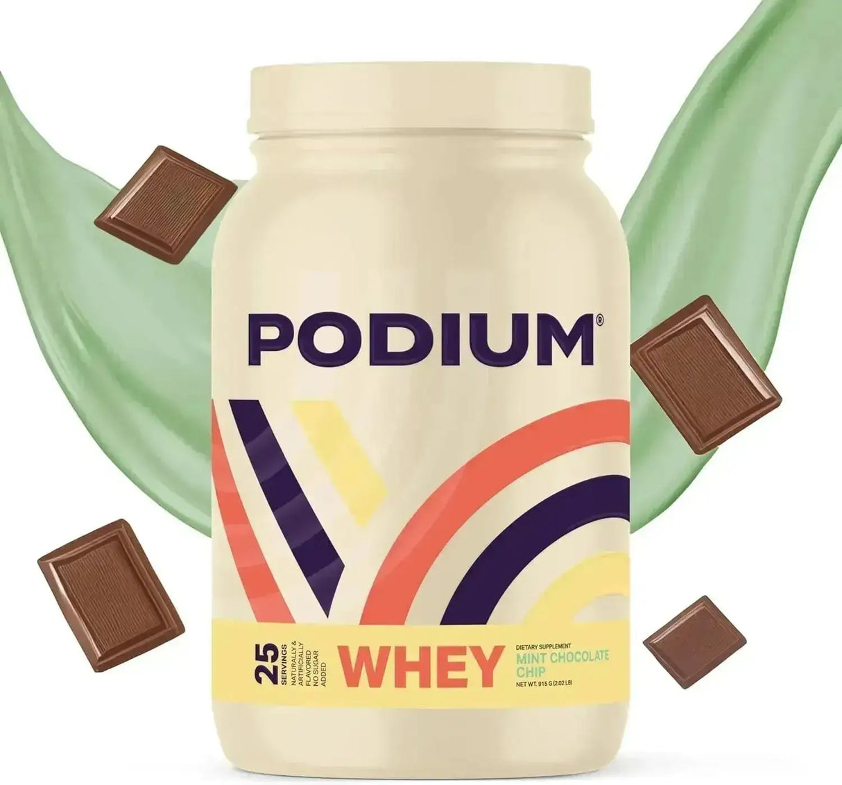 PODIUM NUTRITION - Podium Nutrition Whey Protein Powder 25 Servicios Mint Chocolate Chip 915Gr. - The Red Vitamin MX - Suplementos Alimenticios - {{ shop.shopifyCountryName }}