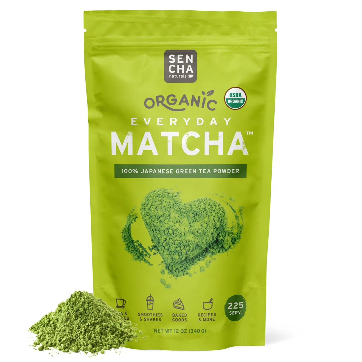 SEN CHA NATURALS - SEN CHA Naturals Organic Matcha Powder 340Gr. - The Red Vitamin MX - Suplementos Alimenticios - {{ shop.shopifyCountryName }}