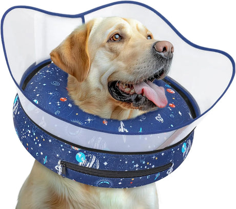 TOPTAKEIT - Toptakeit Elevated Inflatable Dog Cone Collar NAVY MEDIUM - The Red Vitamin MX - Collares y Conos De Recuperación Para Perros - {{ shop.shopifyCountryName }}