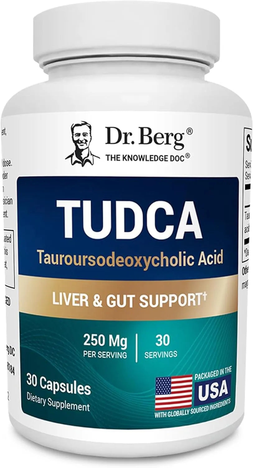 DR. BERG - Dr. Berg TUDCA 30 Capsulas - The Red Vitamin MX - Suplementos Alimenticios - {{ shop.shopifyCountryName }}