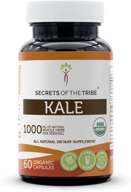 SECRETS OF THE TRIBE - Secrets of the Tribe Kale 1000Mg. 60 Capsulas - The Red Vitamin MX - Suplementos Alimenticios - {{ shop.shopifyCountryName }}