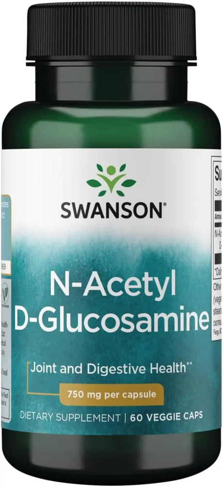 SWANSON - Swanson N-Acetyl D-Glucosamine N-A-G 750Mg. 60 Capsulas - The Red Vitamin MX - Suplementos Alimenticios - {{ shop.shopifyCountryName }}