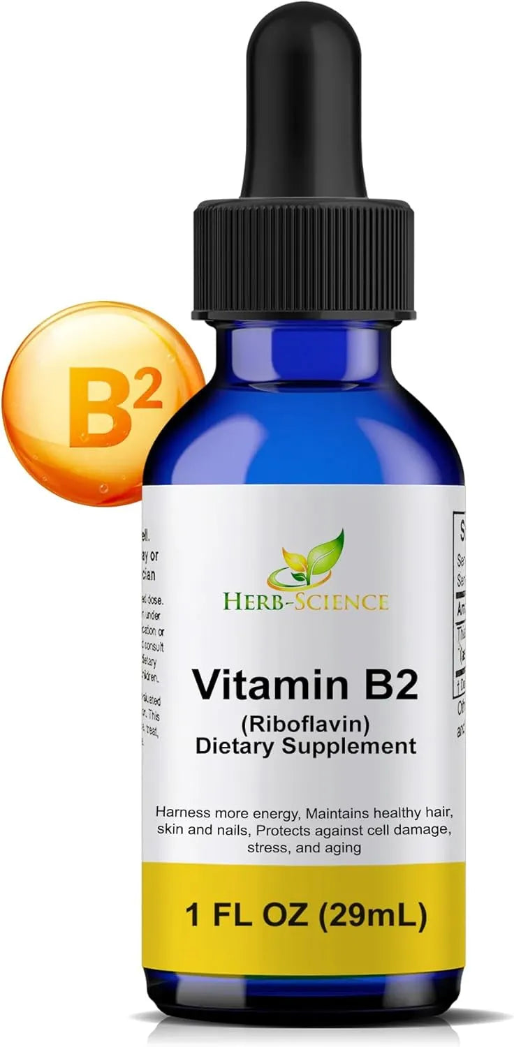 HERB SCIENCE - Herb-Science Vitamin B2 Drops Liquid Extract 1 Fl.Oz. - The Red Vitamin MX - Suplementos Alimenticios - {{ shop.shopifyCountryName }}