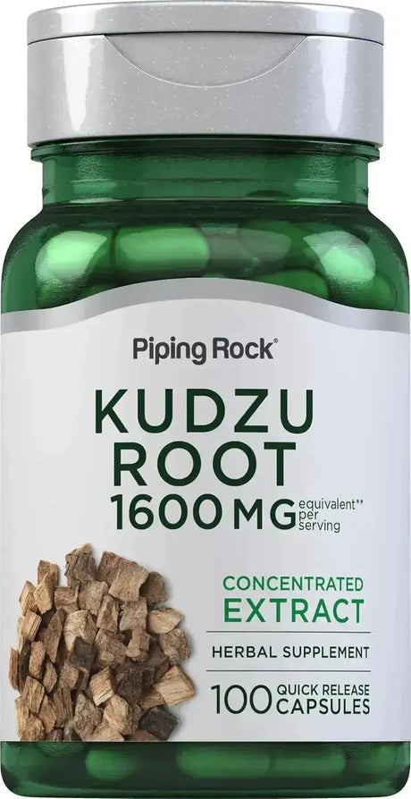 PIPING ROCK - Piping Rock Kudzu Root 1600Mg. 100 Capsulas - The Red Vitamin MX - Suplementos Alimenticios - {{ shop.shopifyCountryName }}