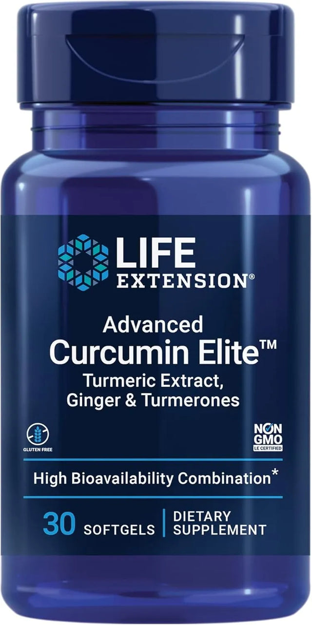 LIFE EXTENSION - Life Extension Advanced Curcumin Elite Turmeric Extract Ginger & Turmerones 30 Capsulas Blandas - The Red Vitamin MX - Suplementos Alimenticios - {{ shop.shopifyCountryName }}