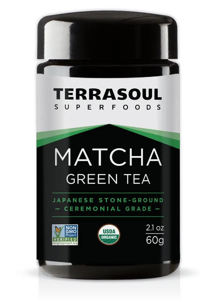 TERRASOUL SUPERFOODS - Terrasoul Superfoods Organic Matcha Green Tea Ceremonial Grade 60Gr. - The Red Vitamin MX - Suplementos Alimenticios - {{ shop.shopifyCountryName }}