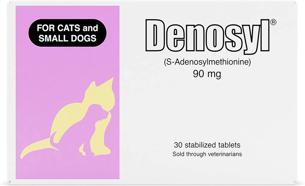 Nutramax Denosyl Liver and Brain Health for Small Dogs and Cats 30 Tabletas