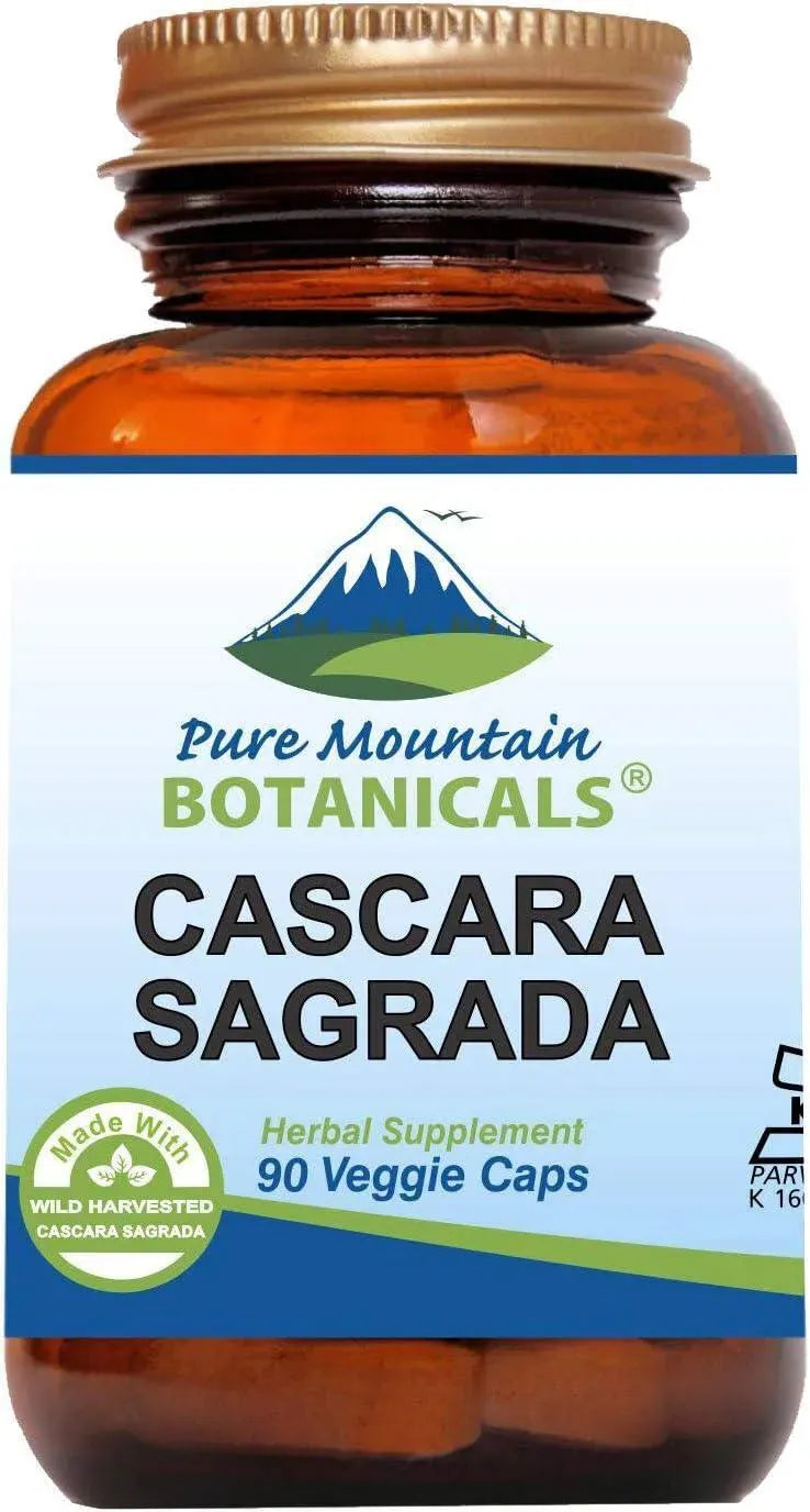 PURE MOUNTAIN BOTANICALS - Pure Mountain Botanicals Cascara Sagrada 90 Capsulas - The Red Vitamin MX - Suplementos Alimenticios - {{ shop.shopifyCountryName }}