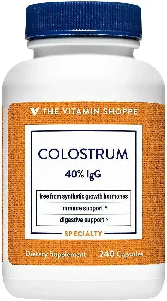 THE VITAMIN SHOPPE - The Vitamin Shoppe Colostrum 40% IGG 240 Capsulas - The Red Vitamin MX - Suplementos Alimenticios - {{ shop.shopifyCountryName }}