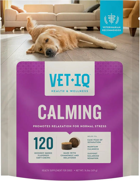 VETIQ - VetIQ Calming Support Supplement for Dogs 120 Masticables - The Red Vitamin MX - Relajantes Para Perros - {{ shop.shopifyCountryName }}